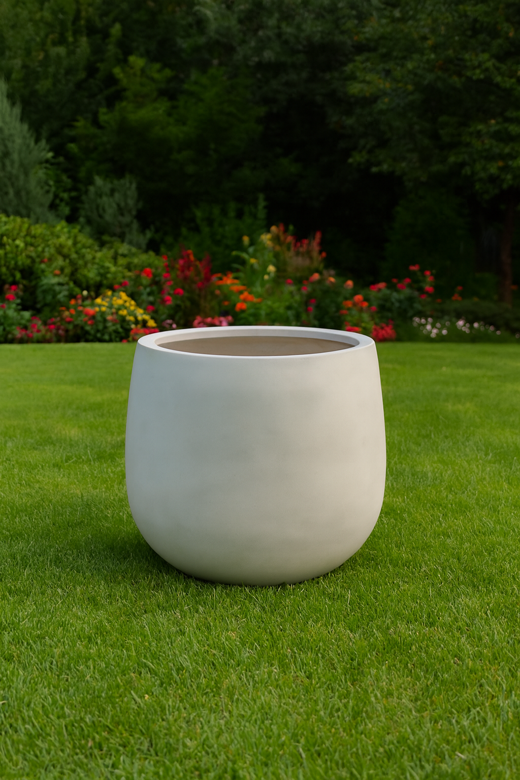 Maceta de Fibra de Vidrio Onyx