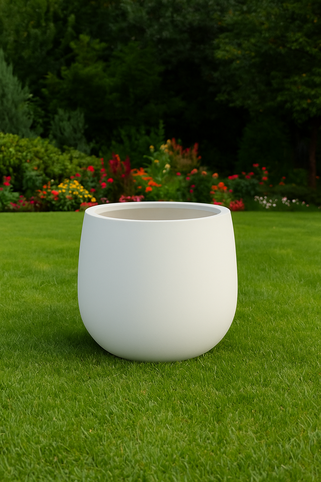 Maceta de Fibra de Vidrio Onyx